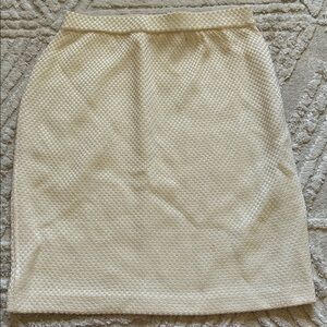 St. John cream skirt